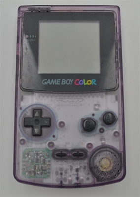 Gameboy Color - Clear Purple - Konsol - SNR CH18269722 (B Grade) (Genbrug)